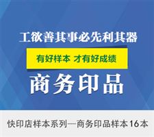 营销道具-商务印品样本 16本/套 